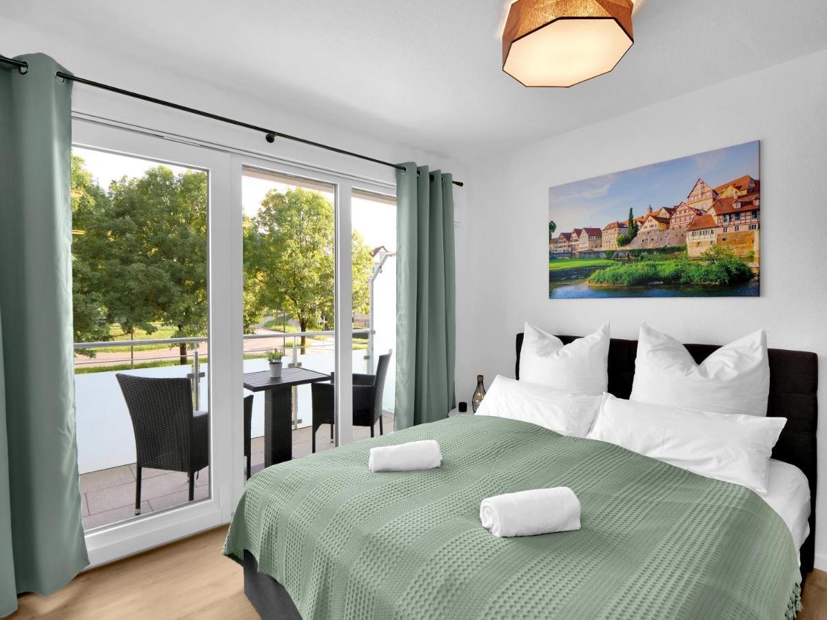 Inhome Studio Apartment - Kueche - Parken - Tv Schwaebisch Hall Ngoại thất bức ảnh