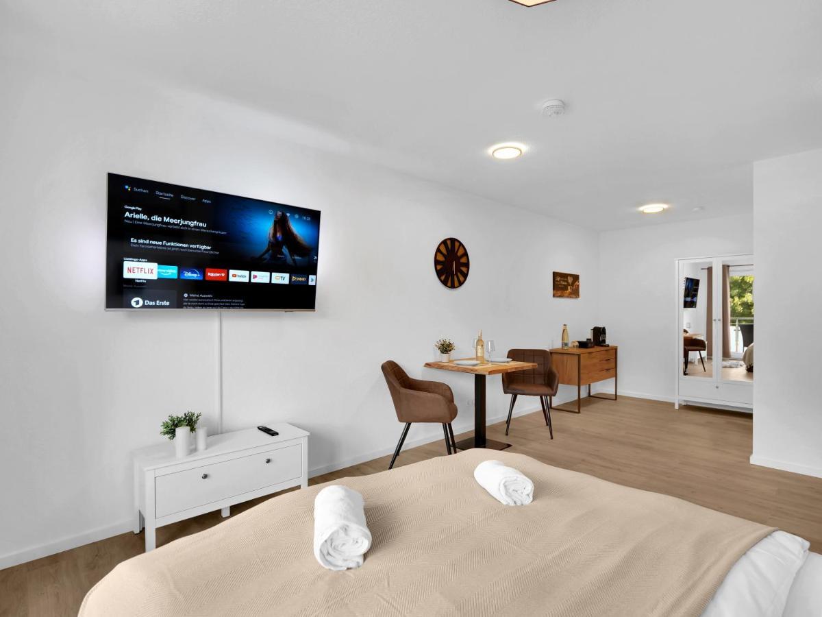 Inhome Studio Apartment - Kueche - Parken - Tv Schwaebisch Hall Ngoại thất bức ảnh